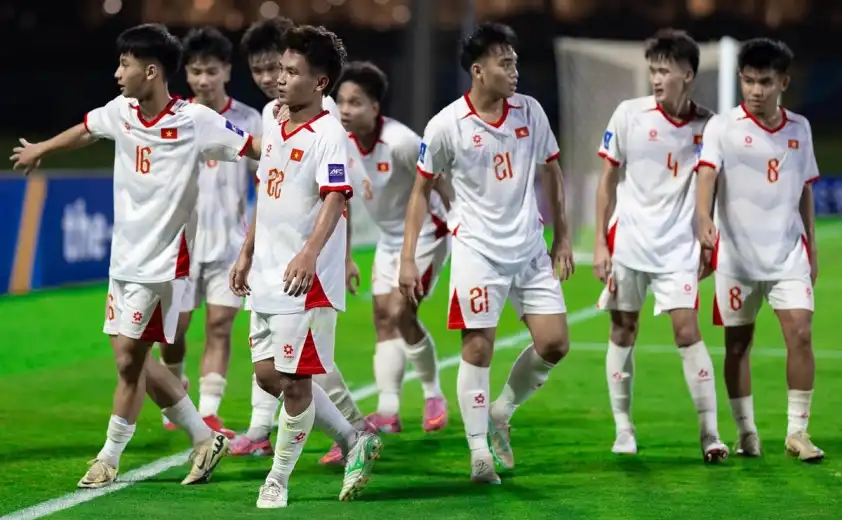 U17 Việt Nam quyết tâm tạo nên bất ngờ trước đối thủ mạnh. (Ảnh: Internet) U17 Việt Nam quyết tâm tạo nên bất ngờ trước đối thủ mạnh. (Ảnh: Internet)