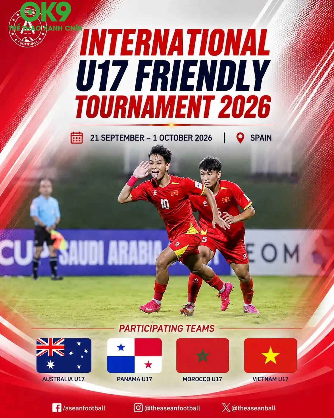 Trang ASEAN Football đưa tin về chuyến tập huấn của U17 Việt Nam Trang ASEAN Football đưa tin về chuyến tập huấn của U17 Việt Nam
